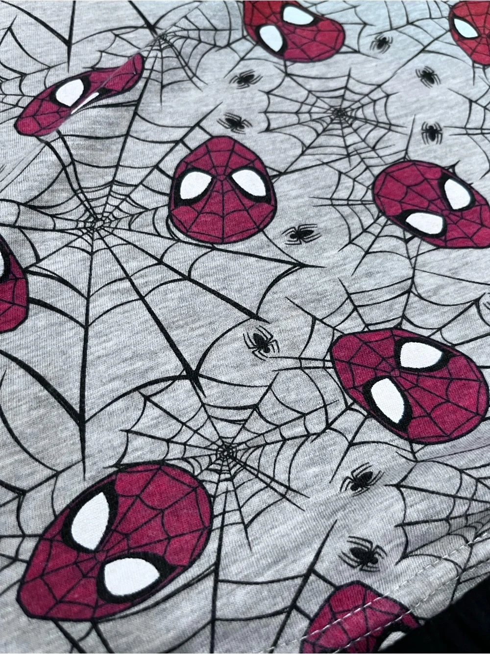 Marvel Black Kids Shirt & Jogger Sweatpants